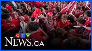 Canadian fans take over Los Angeles in historic World Cup match