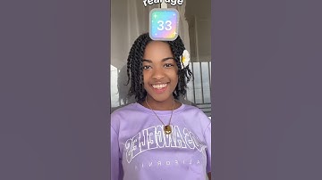 Your Real Age Filter Tutorial..😱🥶 #usashorts #tiktokeffects #tiktokfilter #brainrot #Tiktok