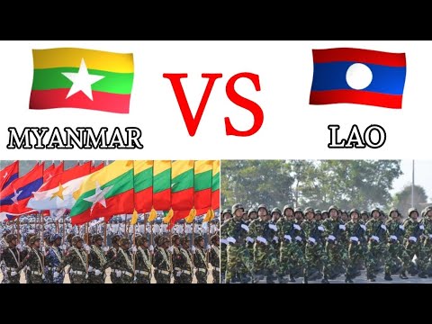 Myanmar VS Lao military Army