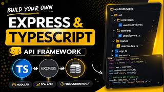 Advanced Express + TypeScript: Build a Scalable API Framework from Scratch | 3+ hours Masterclass