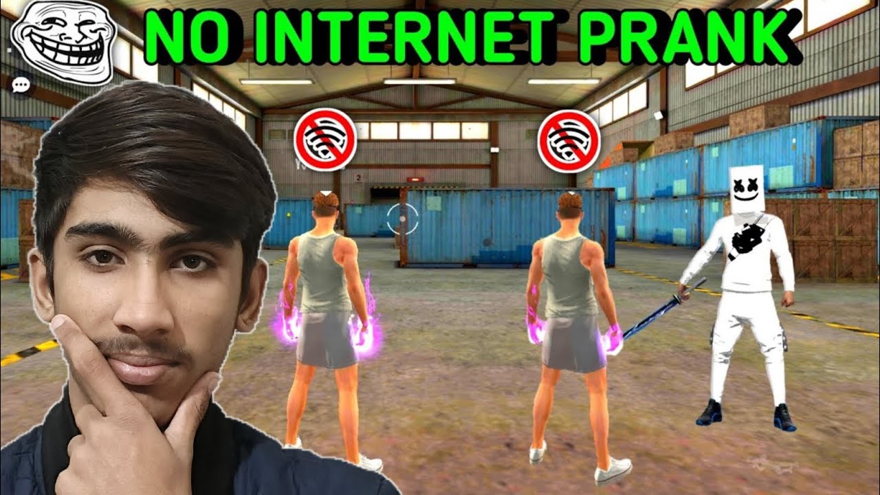 Free Fire Noob Prank 😂 | Pro Player Funny Troll - YouTube