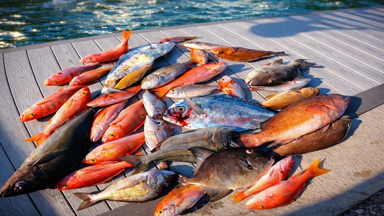 160 Miles Offshore in a 29 Foot Center Console at Pulley Ridge *Catch Clean & Cook*