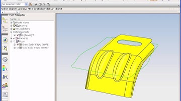 Blank generation in NX OneStepFormability by SATISH ddsplm com