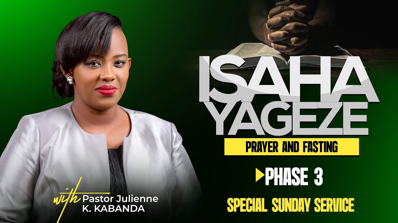 SPECIAL SUNDAY SERVICE 09.03.2025 (Fasting Day 1504) - Pastor Julienne K. KABANDA