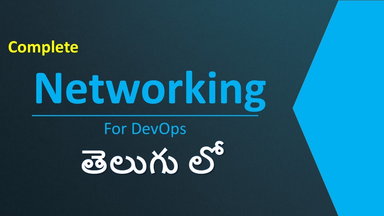 Compete Networking for DevOps|| AWS || Azure || DevOps || Linux ...