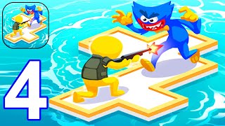 War of Rafts: Crazy Sea Battle - Gameplay Walkthrough Part 4 New Update (Android,iOS) screenshot 5