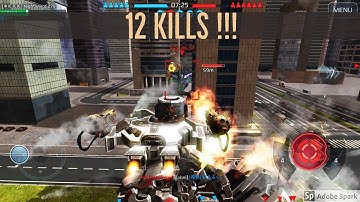 War Robots Gameplay - Lancelot on Shenzhen map - Ancilot - DB Griffin