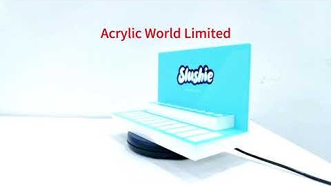 acrylic vape tasting station display stand