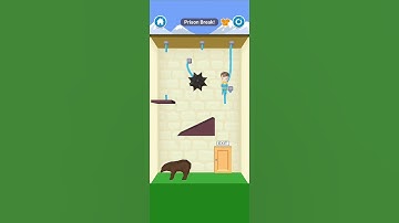 Rescue Cut Prison Break After Stage 114 - Rope Puzzle Game | Cut The Rope To Rescue A Little Boy