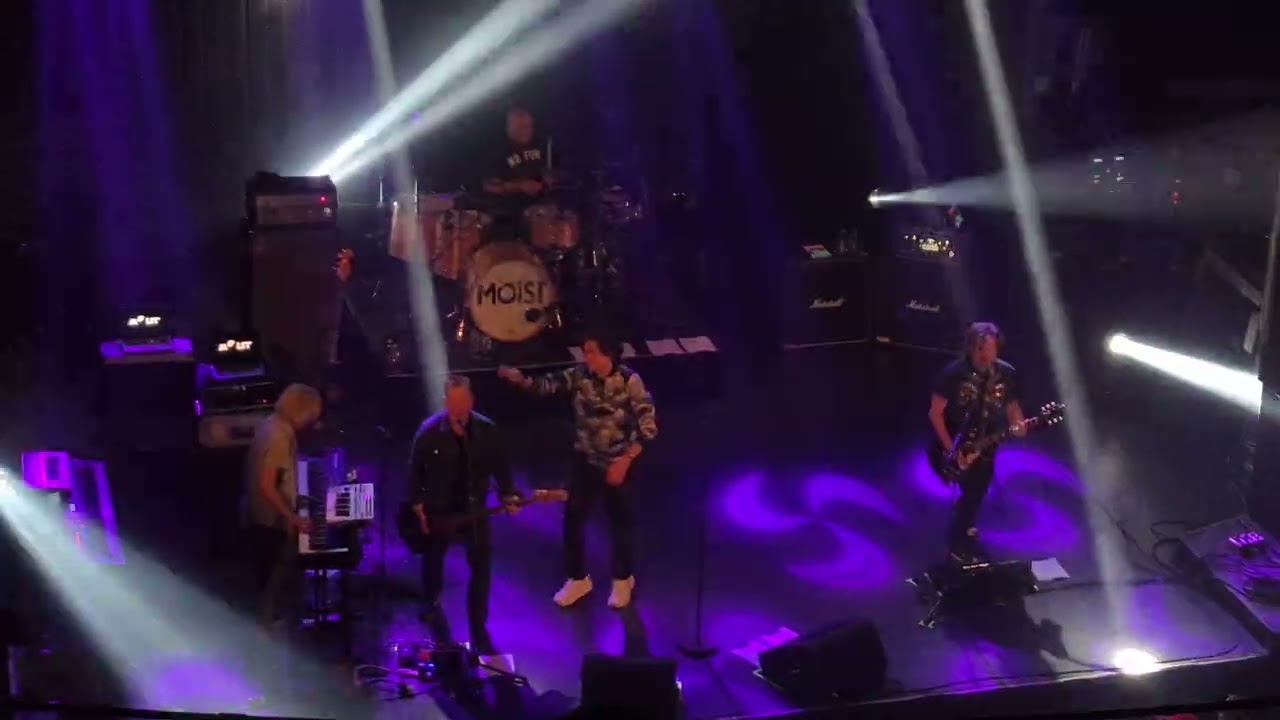 Moist, Tangerine, Théâtre Beanfield, Montréal 12 décembre 2025