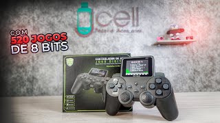 Conheça o Videogame Retrô em Formato de Controle do Playstation 2, Gamepad S10 (Com 520 Jogos) screenshot 5