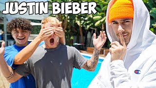 JUSTIN BIEBER SURPRISES MY FRIENDS!!