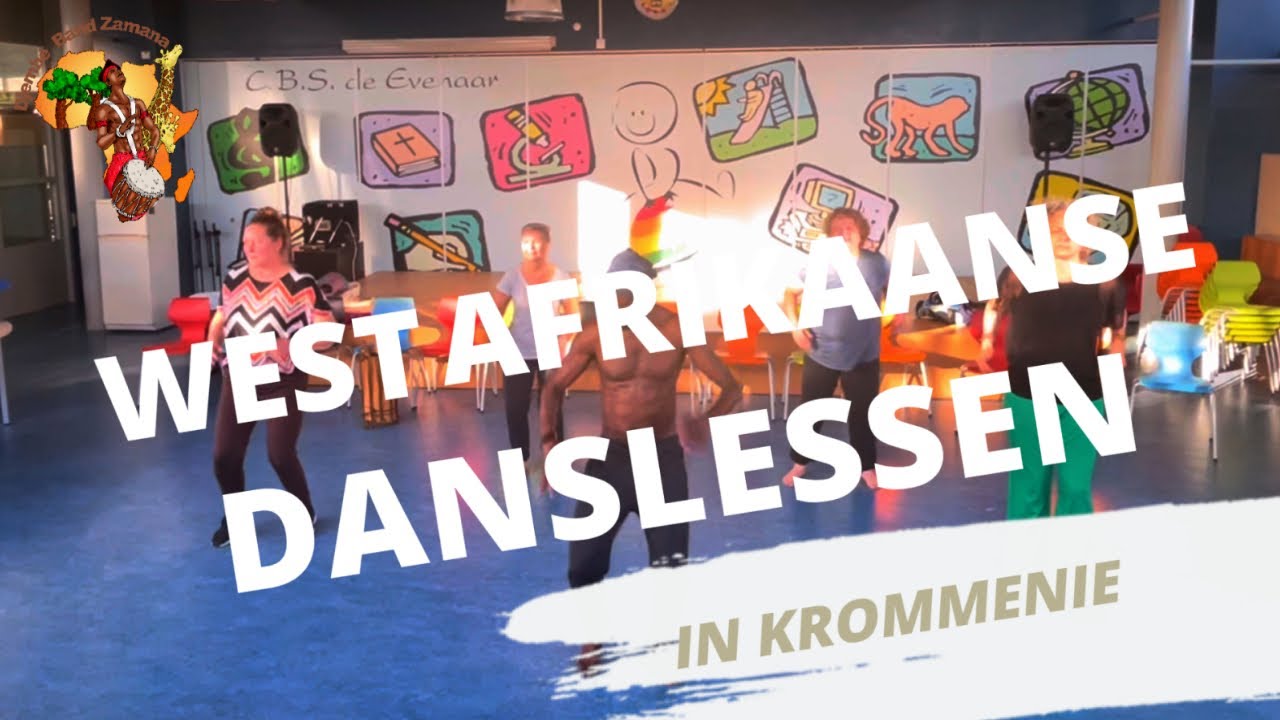 West-Afrikaanse Danslessen in Krommenie O.L.V Ma-Lamine uit Sénégal 
