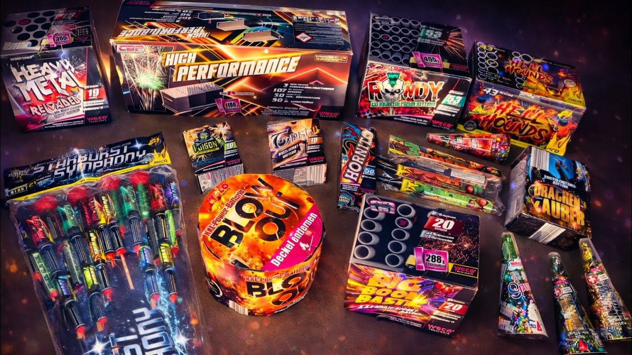 FEUERWERK von ALDI ZÜNDEN & TESTEN! für Silvester 2025