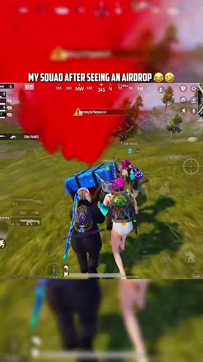 AIR DROP 😂🤣 #shorts #pubgmobile