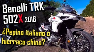 Moto Made in China ¿Hierro o Pepino? - Benelli TRK 502X Análisis y prueba en Offroad