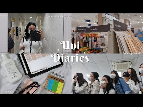 uni diaries ep. 1 | new hair, school prep, face-to-face classes