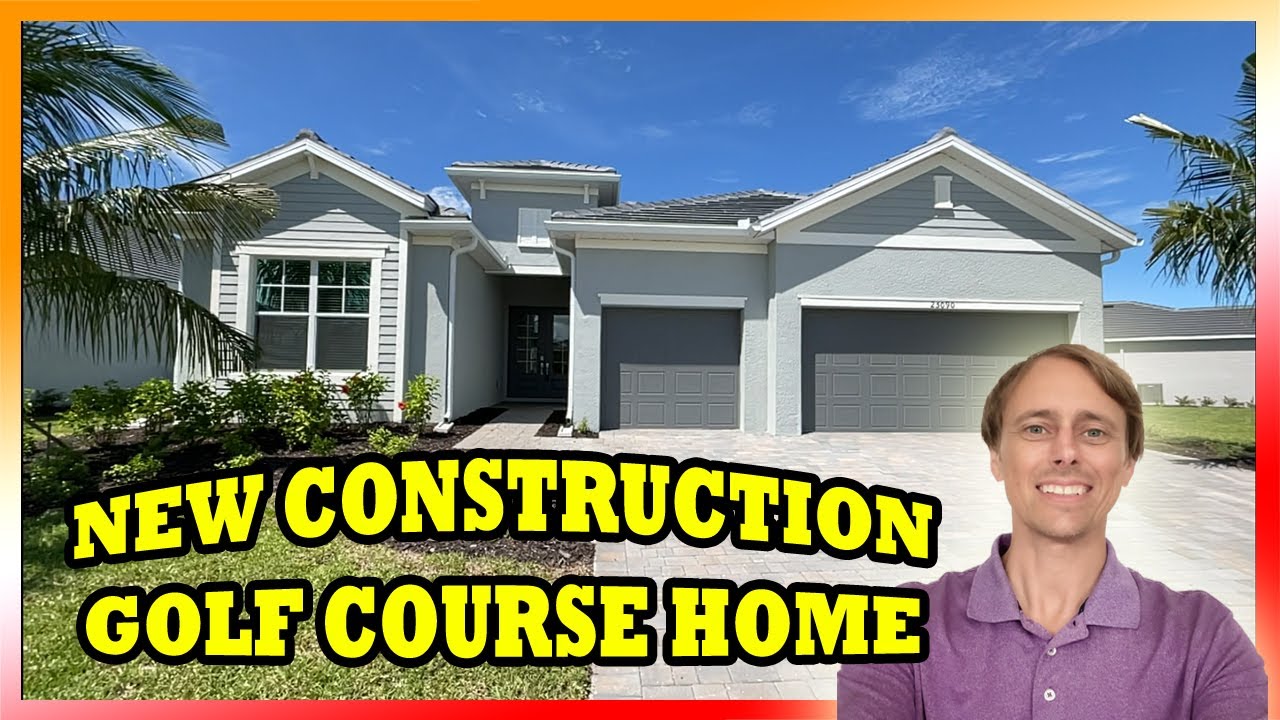 BRAND NEW Home Tour Heritage Landing Golf Course Cape Coral Punta
