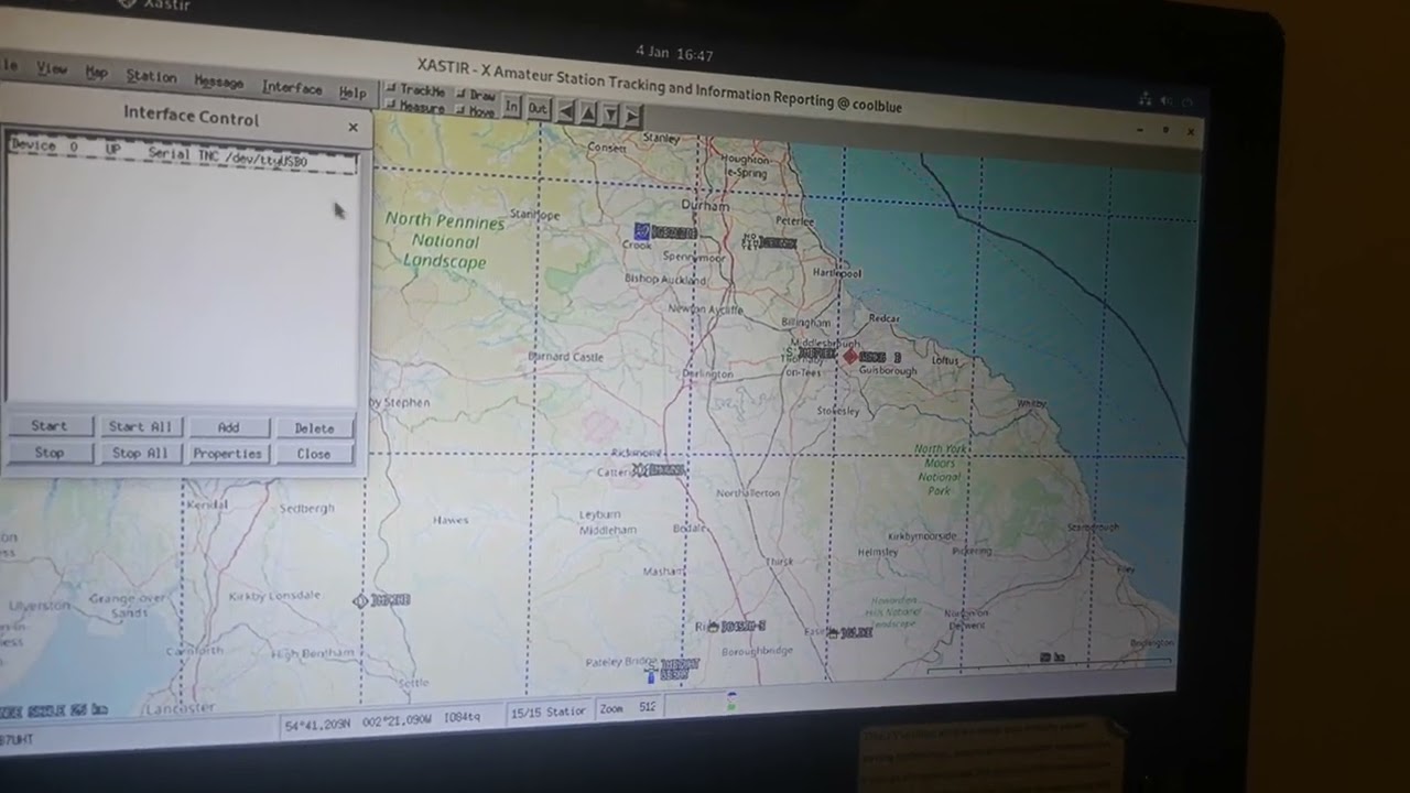 Coming up - a revisit of the APRS map display but using Linux instead of Windows