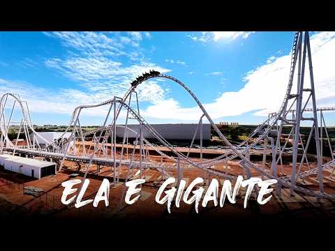 A montanha-russa recordista do Cacau Park - Ghost Rider Vekoma