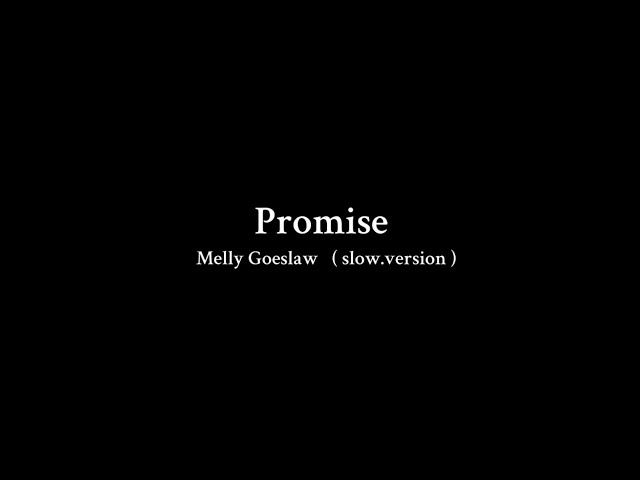 Melly Goeslaw - Promise ( Tiktok.ver ) class=