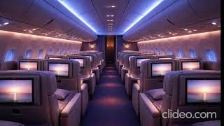 Calm Airplane Cabin Ambience ✈️ Soft Jet Noise for Sleep, Relaxation & Focus (4 Hour) screenshot 2