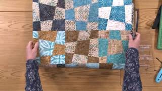 Wonky Nine Patch Template How To