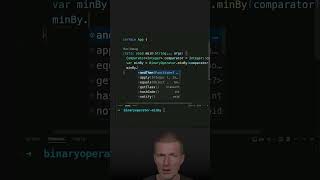 BinaryOperator and minBy() #java #shorts #coding #airhacks