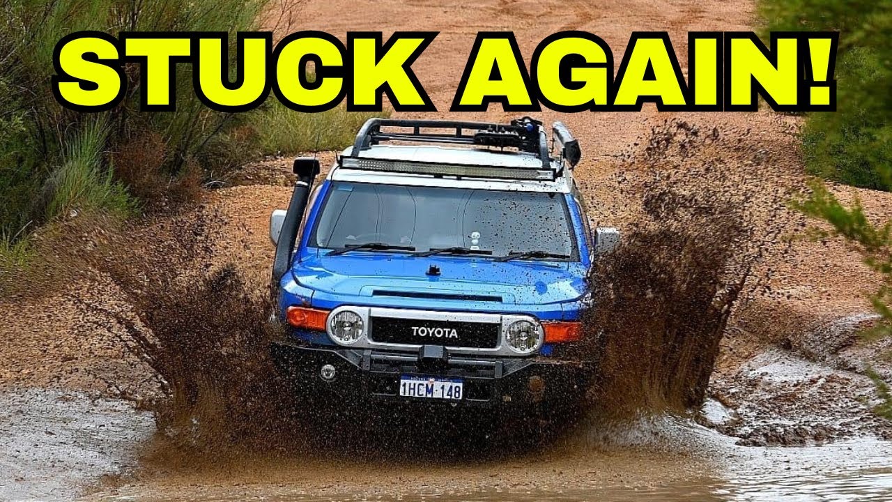 FJ Cruiser Stuck Again! YouTube