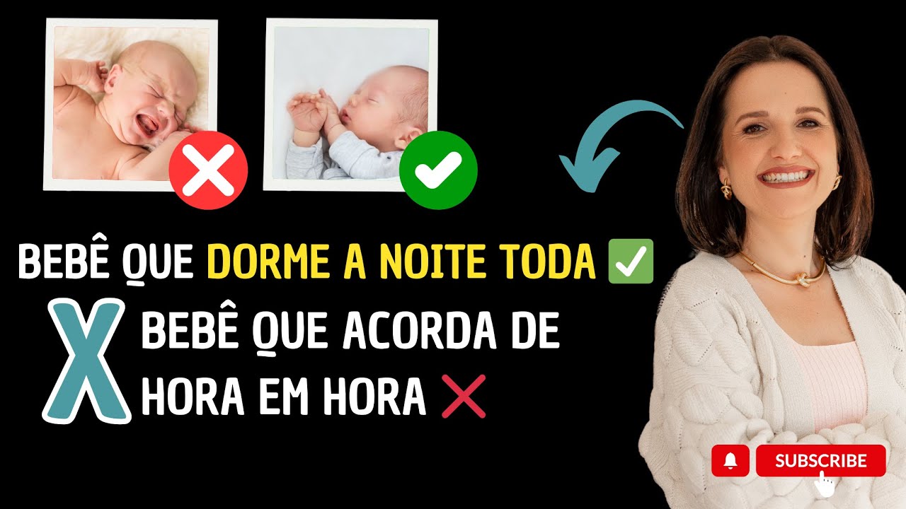3 diferenças entre bebês que dormem e não dormem a noite toda - YouTube