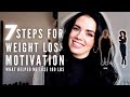 7 steps for weight loss motivation   ways i stayed motivated to lose 180 lbs  half of carla