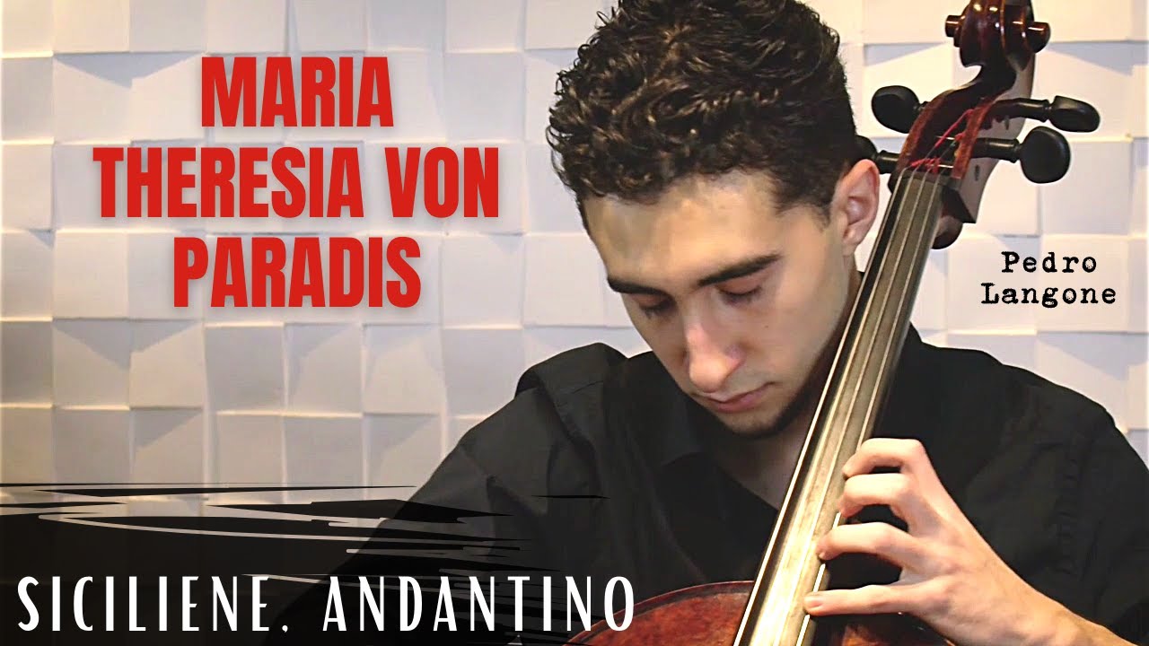 Cello Suzuki | Siciliene - Andantino (Maria Theresia Von Paradis) - Suzuki Violoncelo