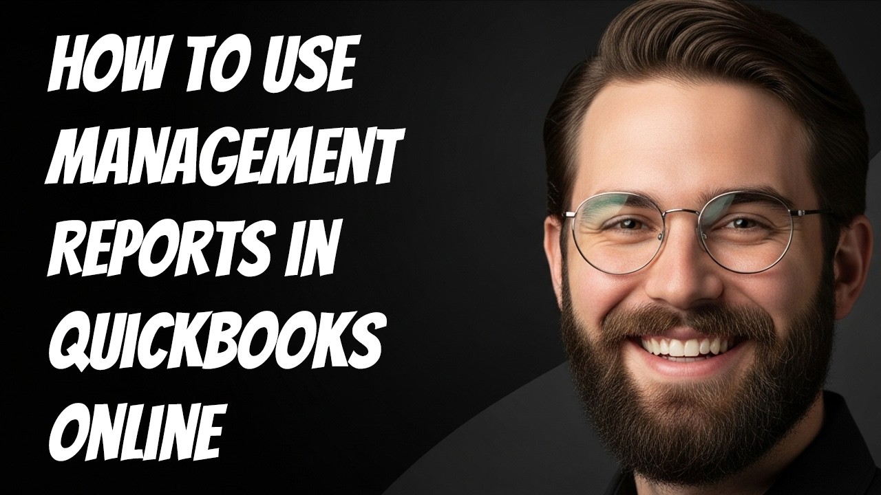How To Use Management Reports In QuickBooks Online New Interface - YouTube