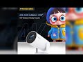 A must-have product! Transpeed 4K Wifi6 HY300 Pro Projector Android 11 290 ANSI Dual WIFI Allwinne