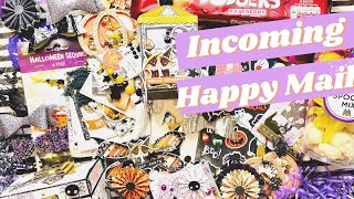 INCOMING HAPPY MAIL FROM CHERYL 💜 /// some late Halloween mail!