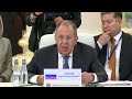 С.Лавров на заседании Совета Парламентской Ассамблеи ОДКБ