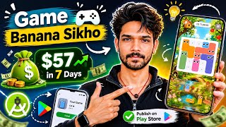 How to Make Mobile GAME on Mobile 😱 (Publish on PlayStore & Earn by AdMob) | Full Guide! (2026)