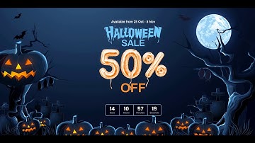 How to create Halloween invitation landing page with Elementskit | Wpmet