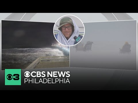 Nor’easter concerns grow as rough surf, strong winds batter the Jersey Shore