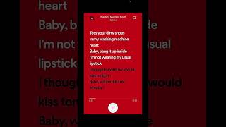 Washing Machine Heart by Mitsuki #fypシ #lyrics #music #mitsuki