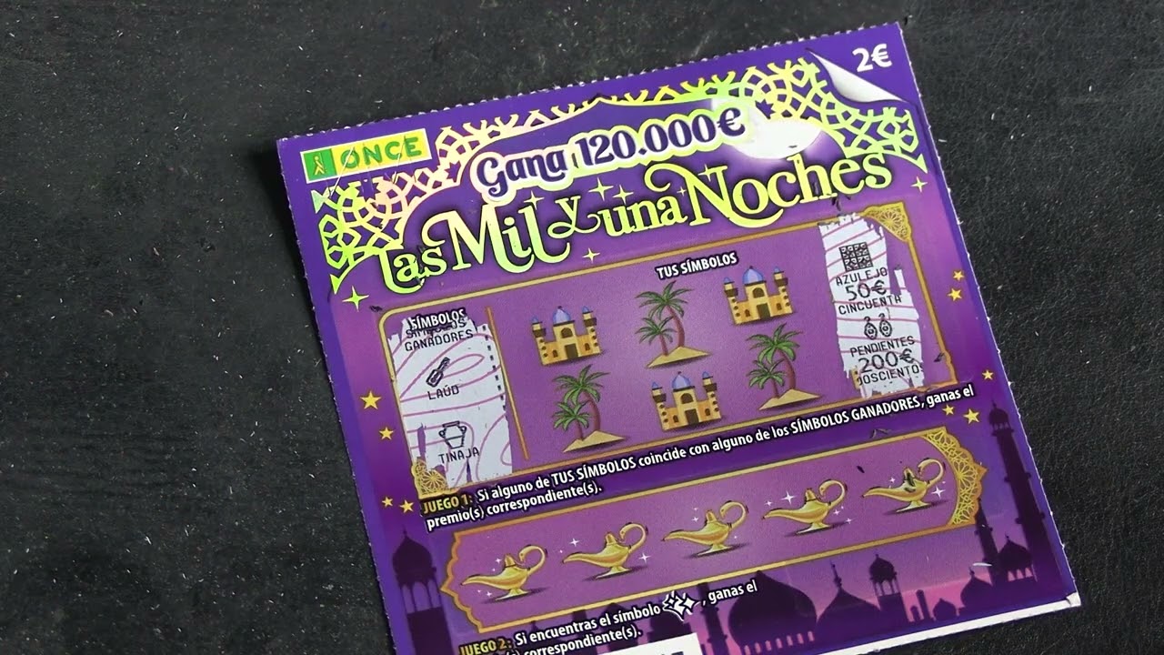 ✨🕌🌙 NUEVO RASCA MIL Y UNA NOCHES EP 1 🌙🕌✨🧞‍♂️✨ RASCAS PREMIADOS DE LA ONCE ✨🎁