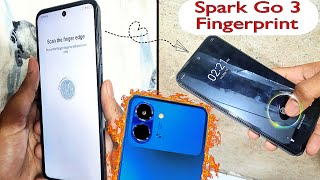 How to Add In-Display Fingerprint In Tecno Spark Go 3 🔥| Tecno KN3 Figerprint Setting