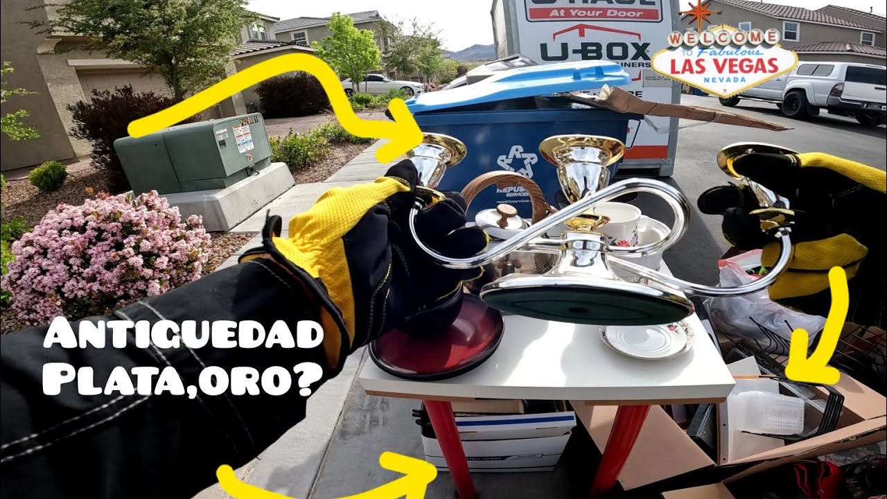 Increible no creeras lo que encontre todo esto tiran en USA Las Vegas 