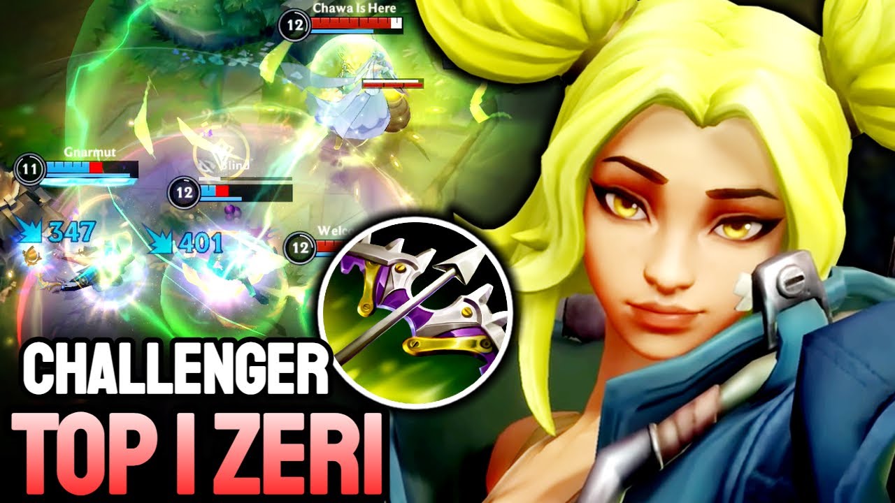 Game One - Zeri Vs Lux LOL: Gameplay (Burmese) 