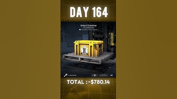 A Case A Day Until I Get Gloves! (Day 164) #shorts #cs2 #csgo #knife #gloves #gaming #goldgoldgold