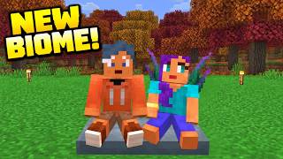 We Found Minecraft’s NEW Dappled Forest & Abandoned Camp!