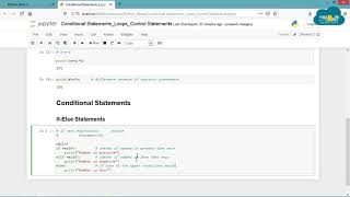 6.  Operators , Conditional Statements, Loops and Control Statements