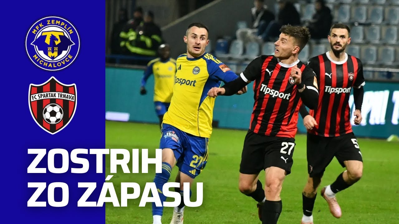 ZOSTRIH ZÁPASU | MFK Zemplín Michalovce - FC Spartak Trnava (8.2.2026, 1:1)
