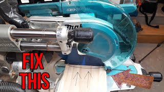 Makita Mitre Saw Curve Cut Fix