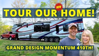 Grand Design Momentum 410TH RV Home Tour! (Full Time RV Living)